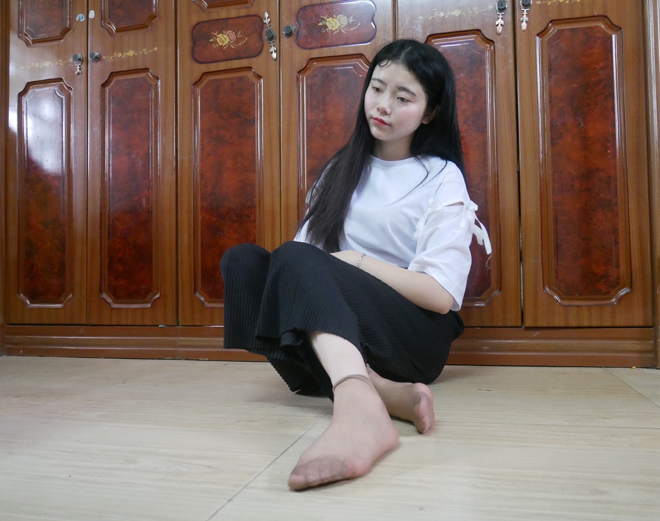 图片[19]-学妹校园寝室短丝系列009期 曹颖[112P] – 速更版-美库