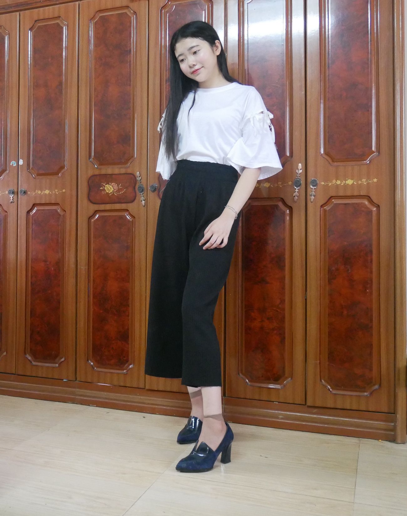 图片[20]-学妹校园寝室短丝系列009期 曹颖[112P] – 速更版-美库