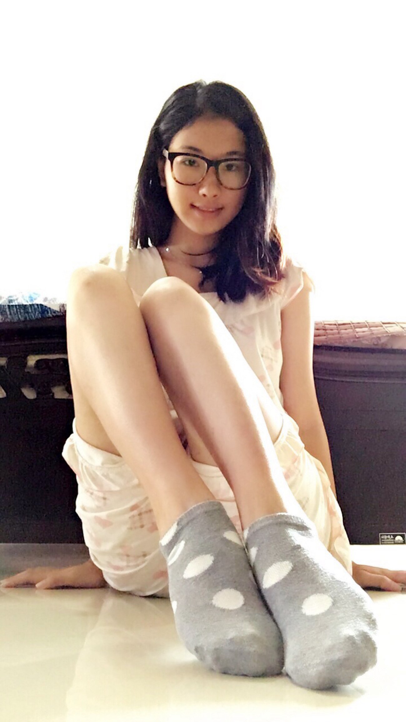 图片[38]-学妹校园寝室短丝系列008期 蕾蕾[41P] – 速更版-美库