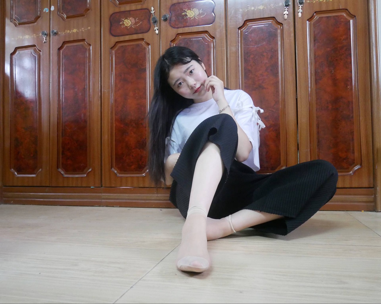 图片[21]-学妹校园寝室短丝系列009期 曹颖[112P] – 速更版-美库