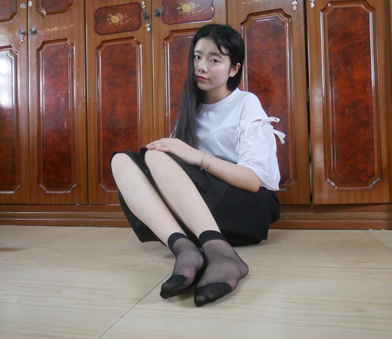 图片[23]-学妹校园寝室短丝系列009期 曹颖[112P] – 速更版-美库