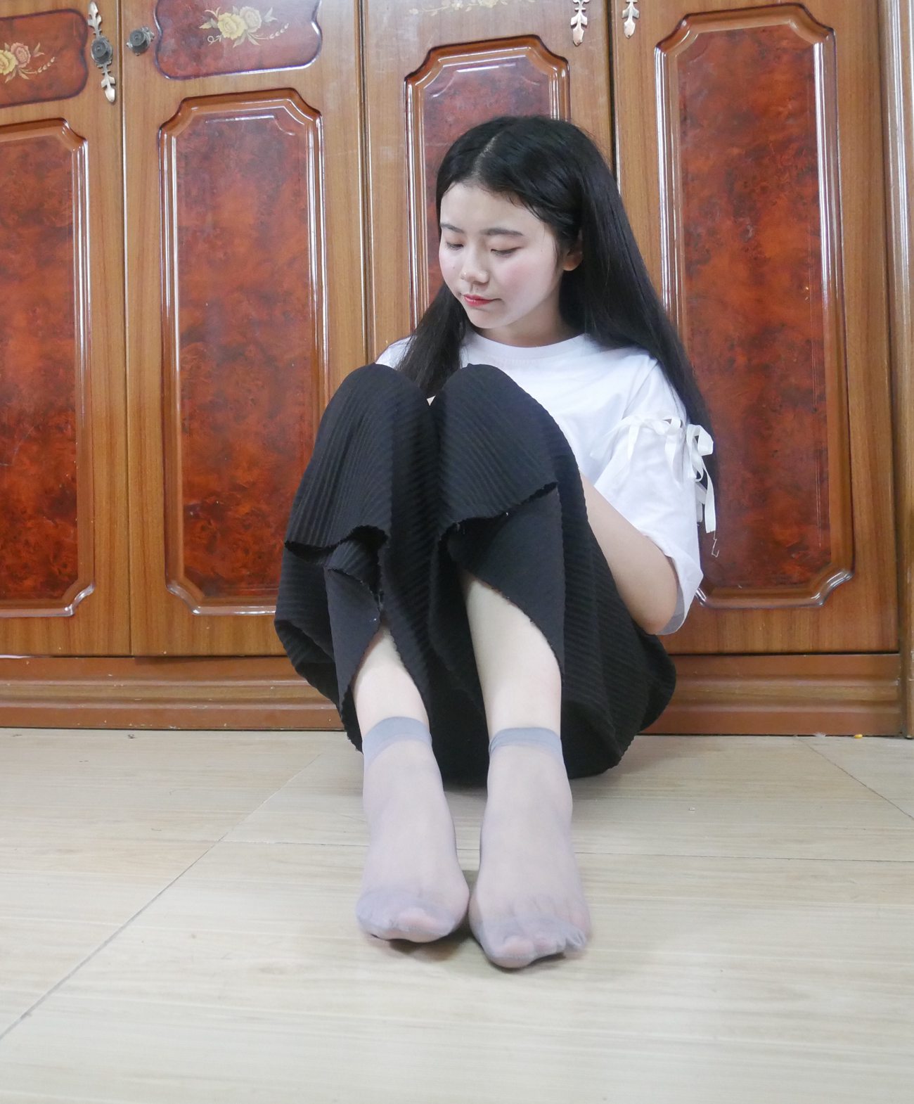 图片[29]-学妹校园寝室短丝系列009期 曹颖[112P] – 速更版-美库