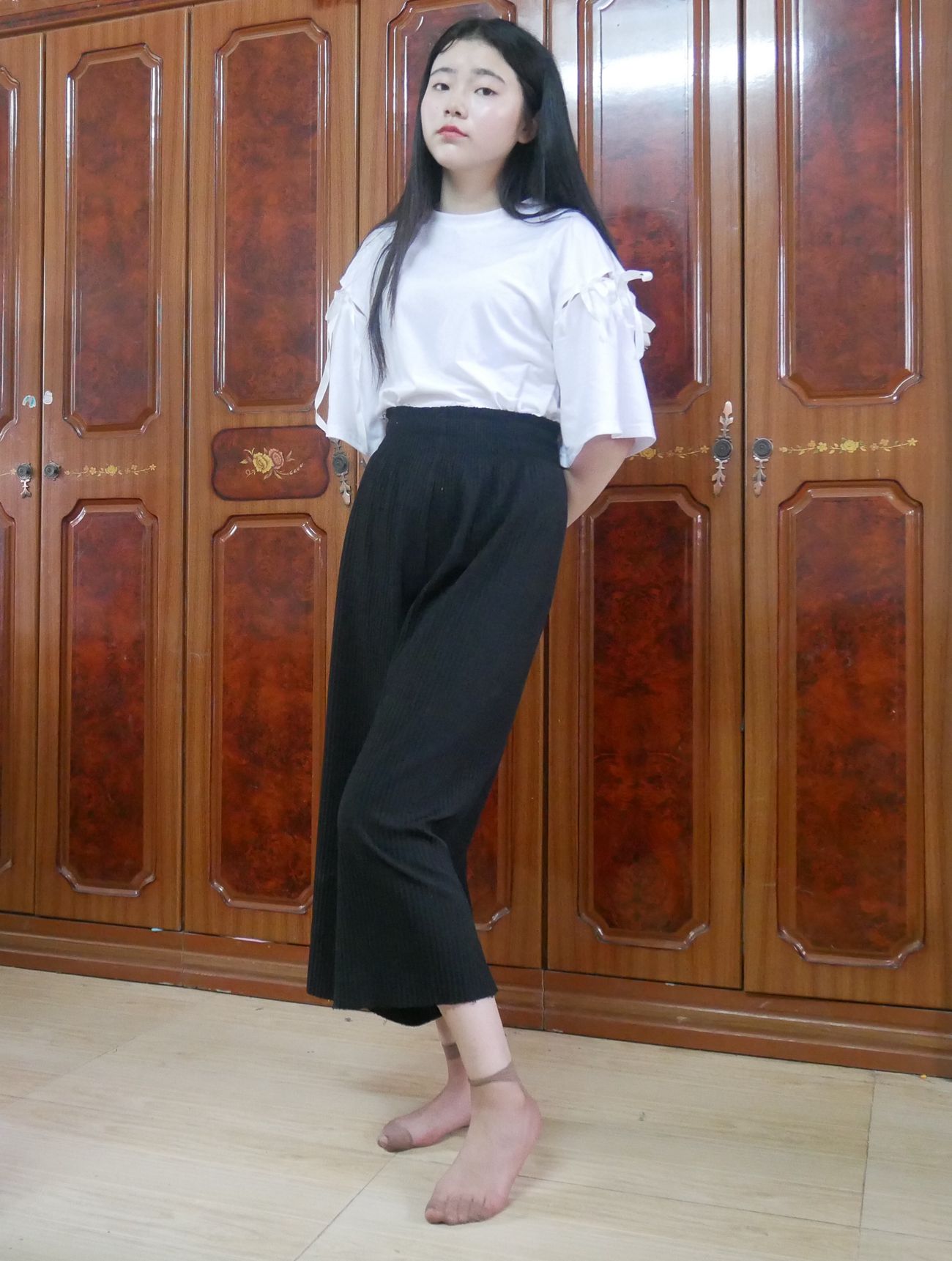 图片[32]-学妹校园寝室短丝系列009期 曹颖[112P] – 速更版-美库