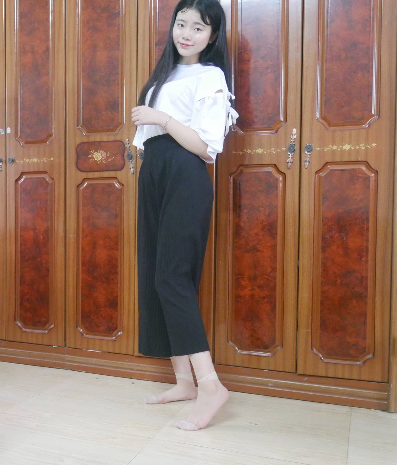 图片[35]-学妹校园寝室短丝系列009期 曹颖[112P] – 速更版-美库