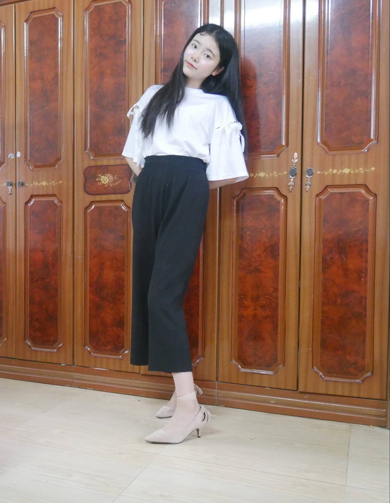 图片[36]-学妹校园寝室短丝系列009期 曹颖[112P] – 速更版-美库