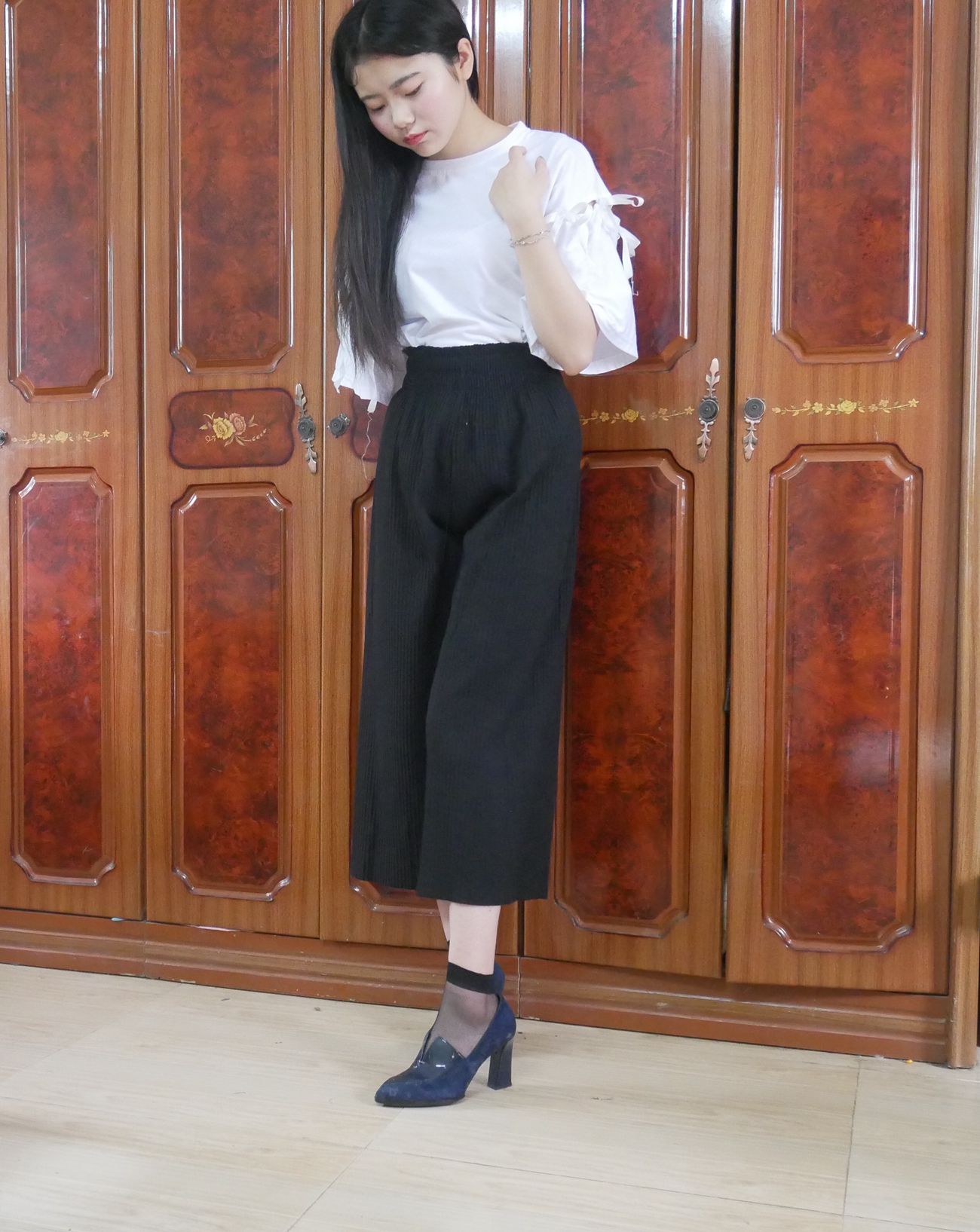 图片[37]-学妹校园寝室短丝系列009期 曹颖[112P] – 速更版-美库