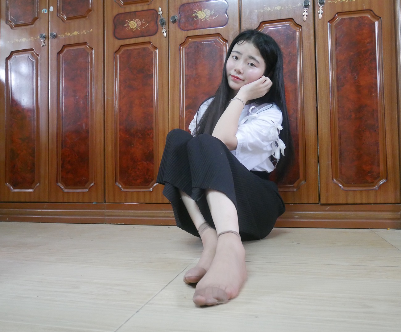 图片[41]-学妹校园寝室短丝系列009期 曹颖[112P] – 速更版-美库