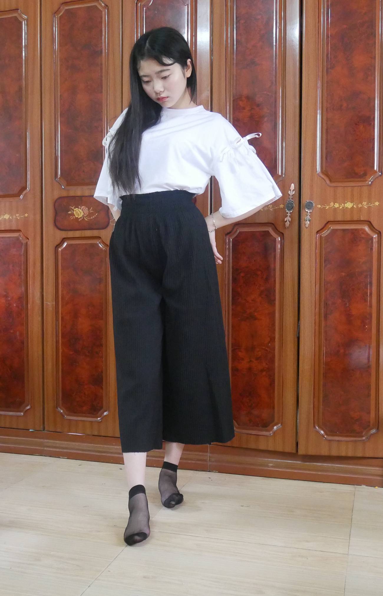 图片[49]-学妹校园寝室短丝系列009期 曹颖[112P] – 速更版-美库