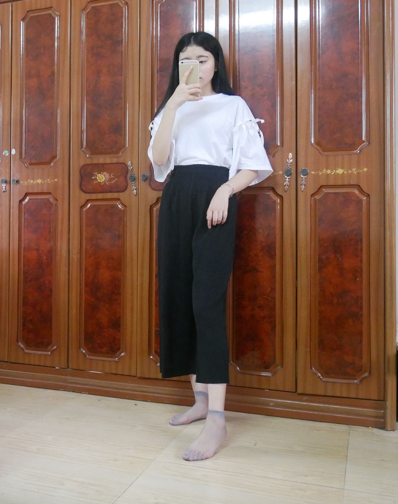 图片[56]-学妹校园寝室短丝系列009期 曹颖[112P] – 速更版-美库