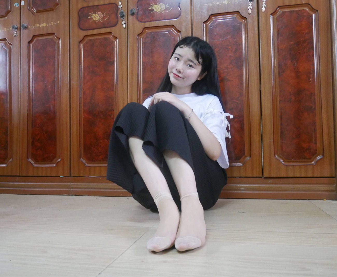 图片[57]-学妹校园寝室短丝系列009期 曹颖[112P] – 速更版-美库