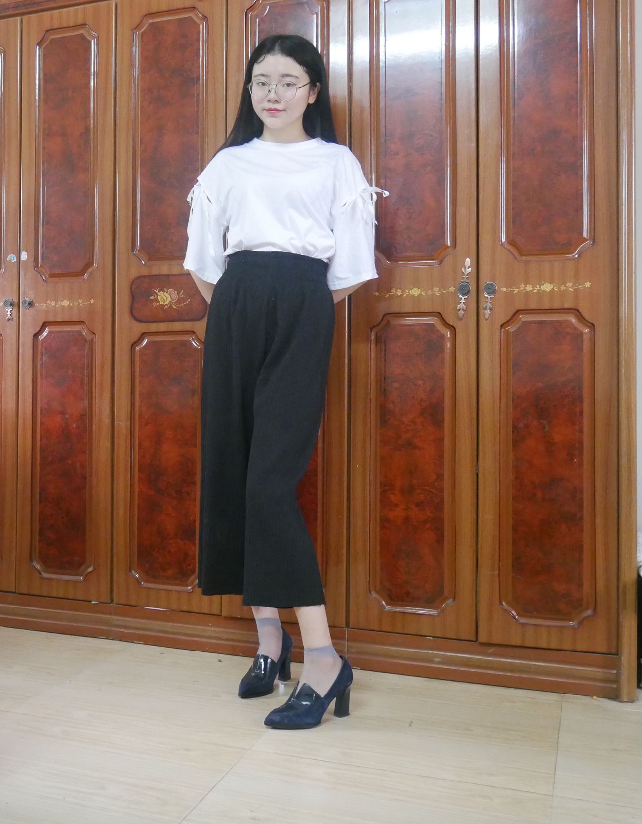 图片[60]-学妹校园寝室短丝系列009期 曹颖[112P] – 速更版-美库