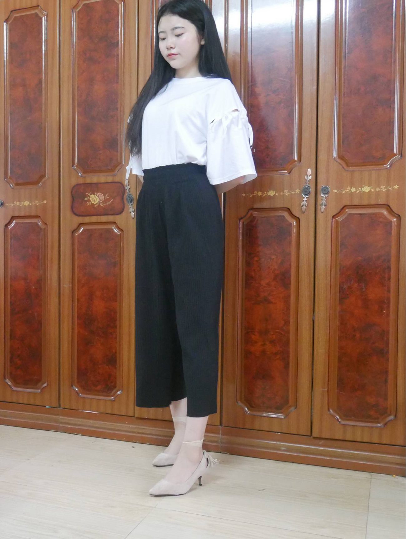 图片[63]-学妹校园寝室短丝系列009期 曹颖[112P] – 速更版-美库