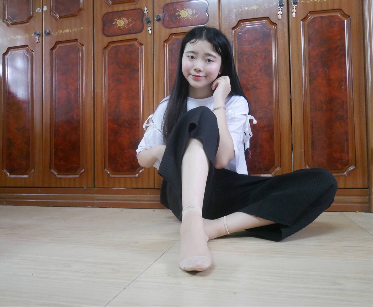 图片[66]-学妹校园寝室短丝系列009期 曹颖[112P] – 速更版-美库