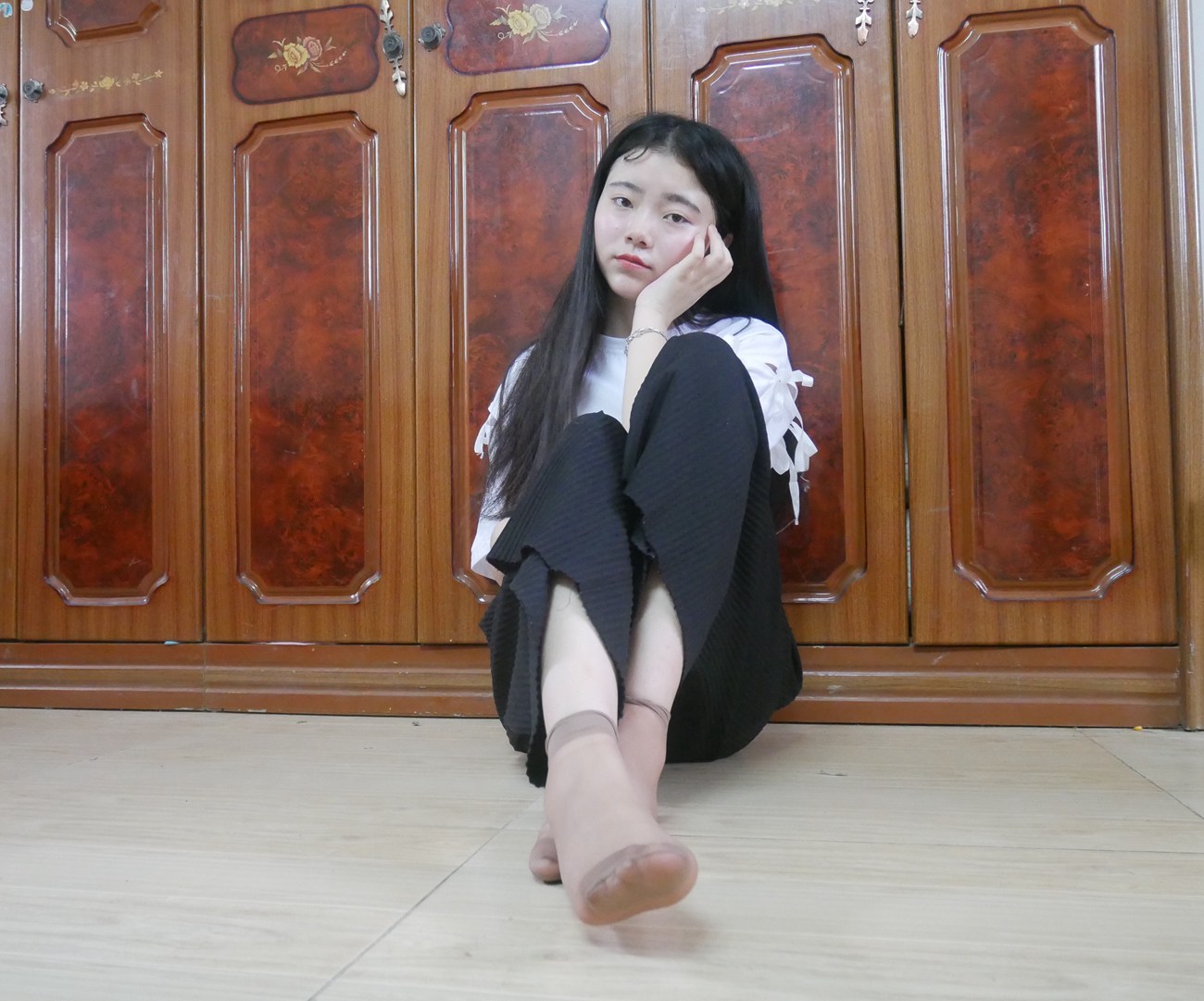 图片[69]-学妹校园寝室短丝系列009期 曹颖[112P] – 速更版-美库