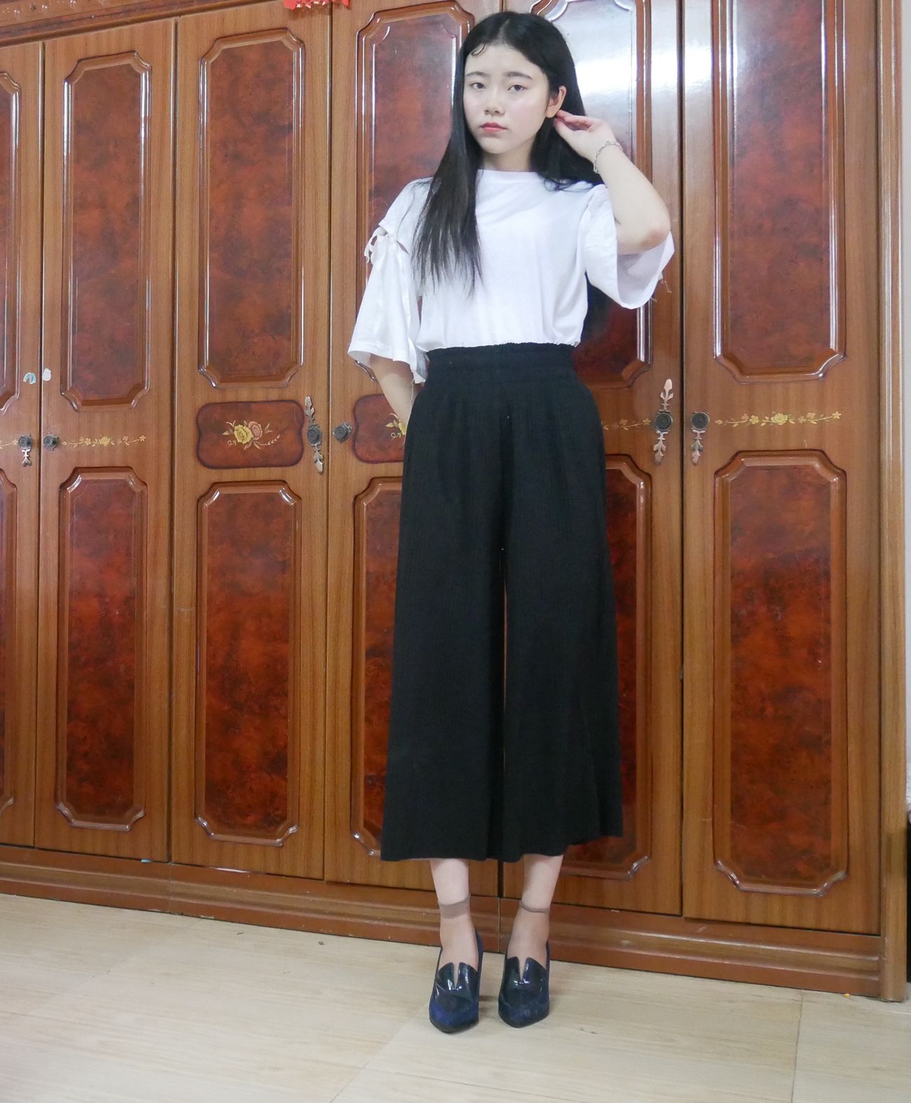 图片[68]-学妹校园寝室短丝系列009期 曹颖[112P] – 速更版-美库