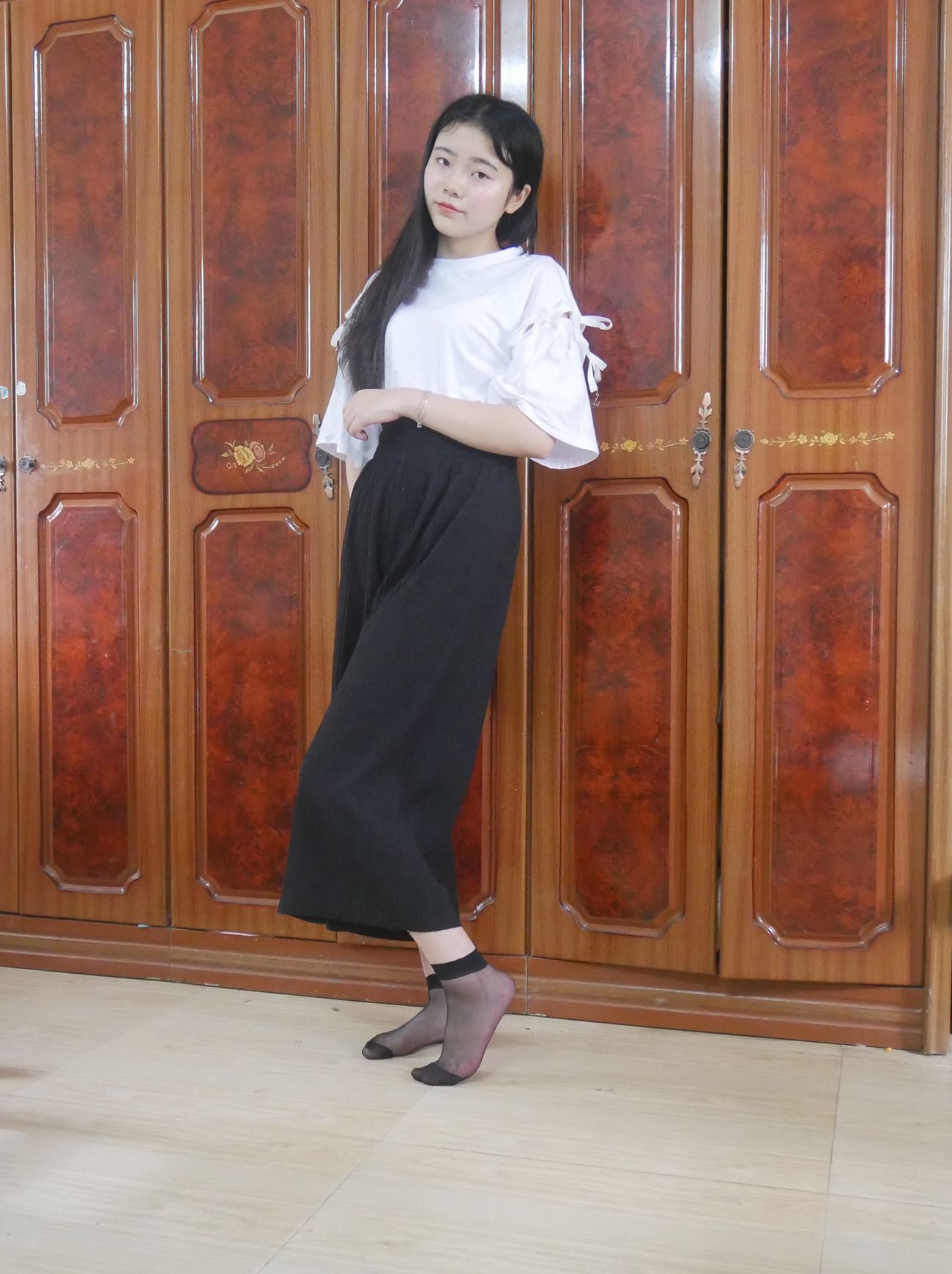 图片[70]-学妹校园寝室短丝系列009期 曹颖[112P] – 速更版-美库