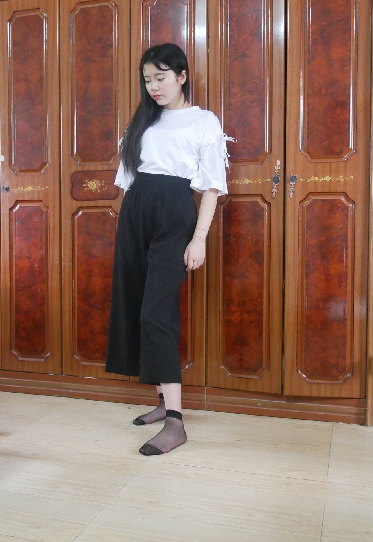 图片[74]-学妹校园寝室短丝系列009期 曹颖[112P] – 速更版-美库