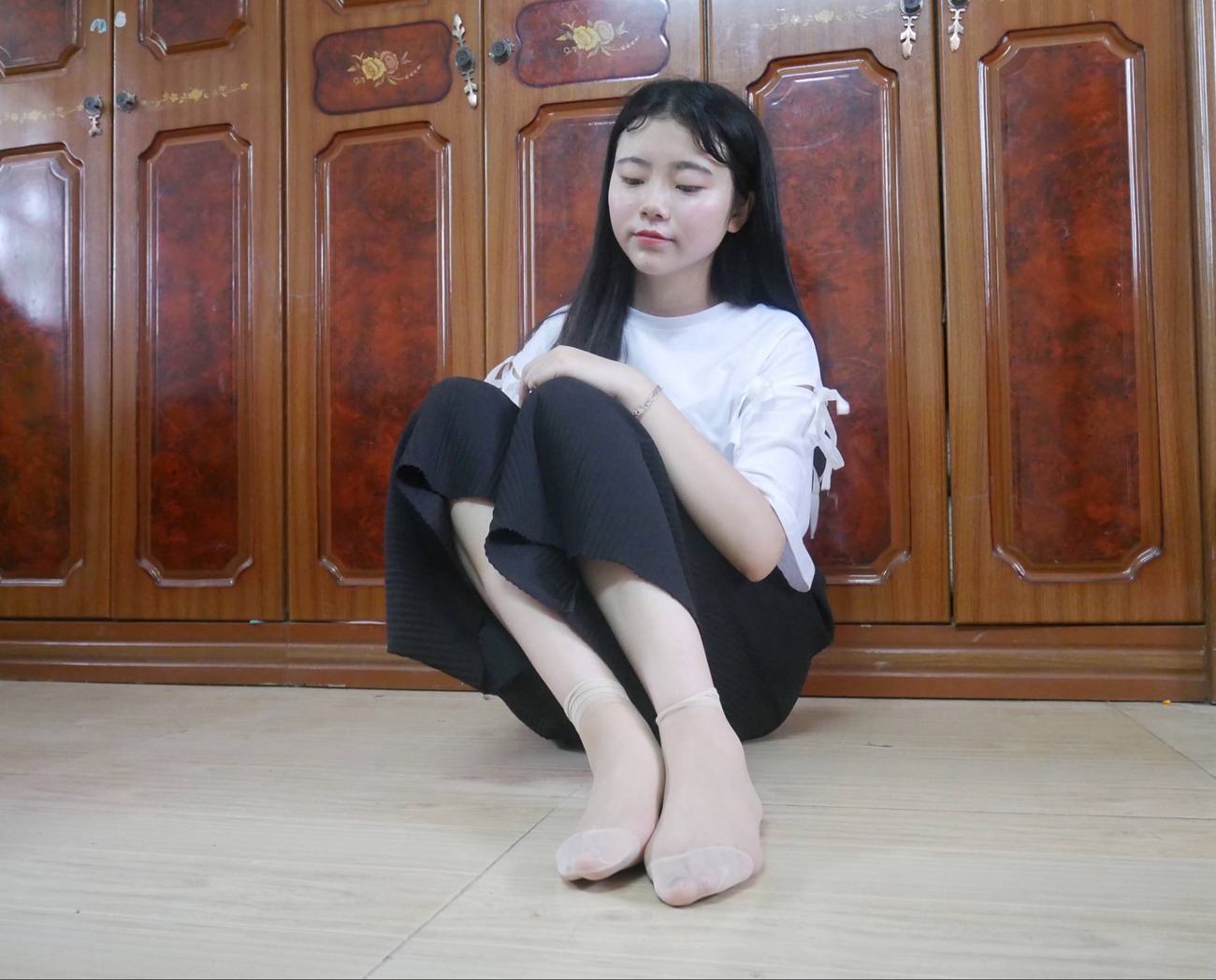 图片[77]-学妹校园寝室短丝系列009期 曹颖[112P] – 速更版-美库