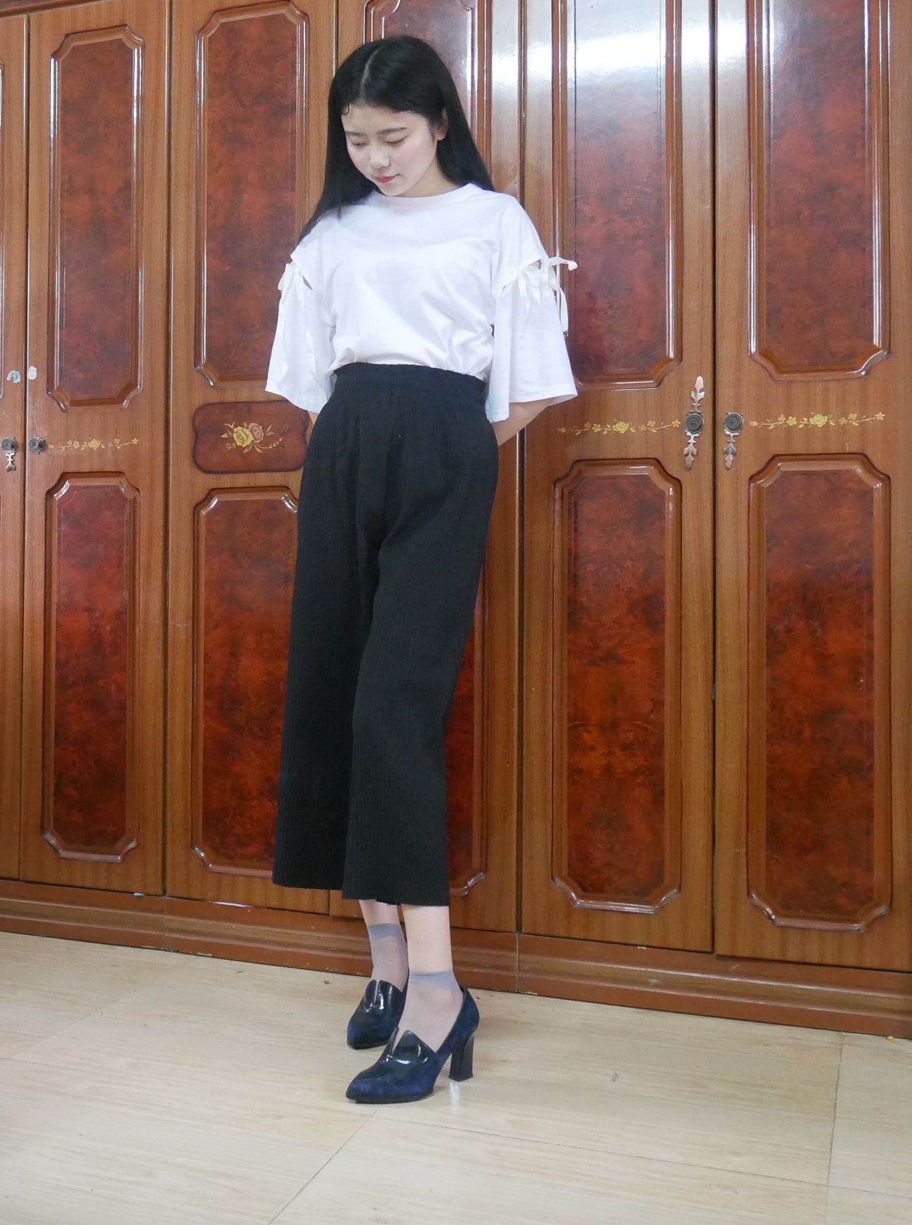 图片[92]-学妹校园寝室短丝系列009期 曹颖[112P] – 速更版-美库