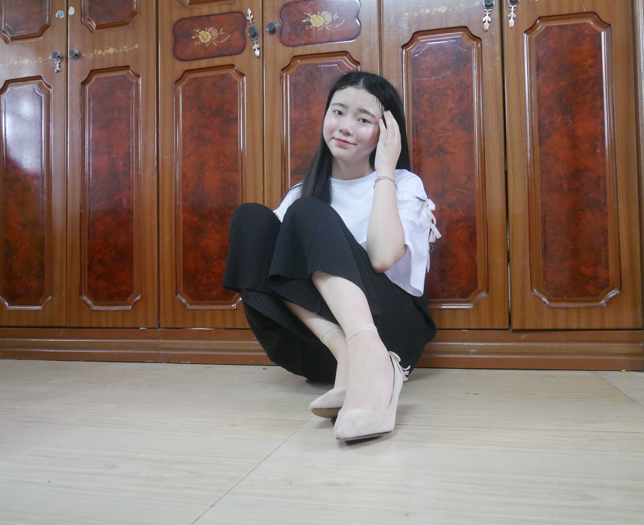 图片[94]-学妹校园寝室短丝系列009期 曹颖[112P] – 速更版-美库