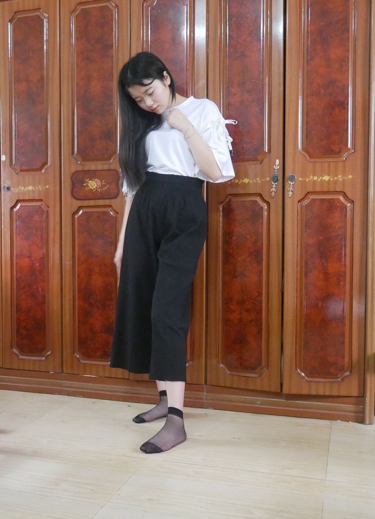 图片[95]-学妹校园寝室短丝系列009期 曹颖[112P] – 速更版-美库