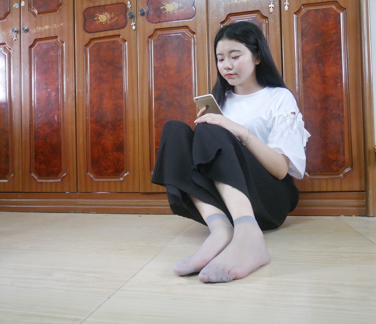 图片[101]-学妹校园寝室短丝系列009期 曹颖[112P] – 速更版-美库