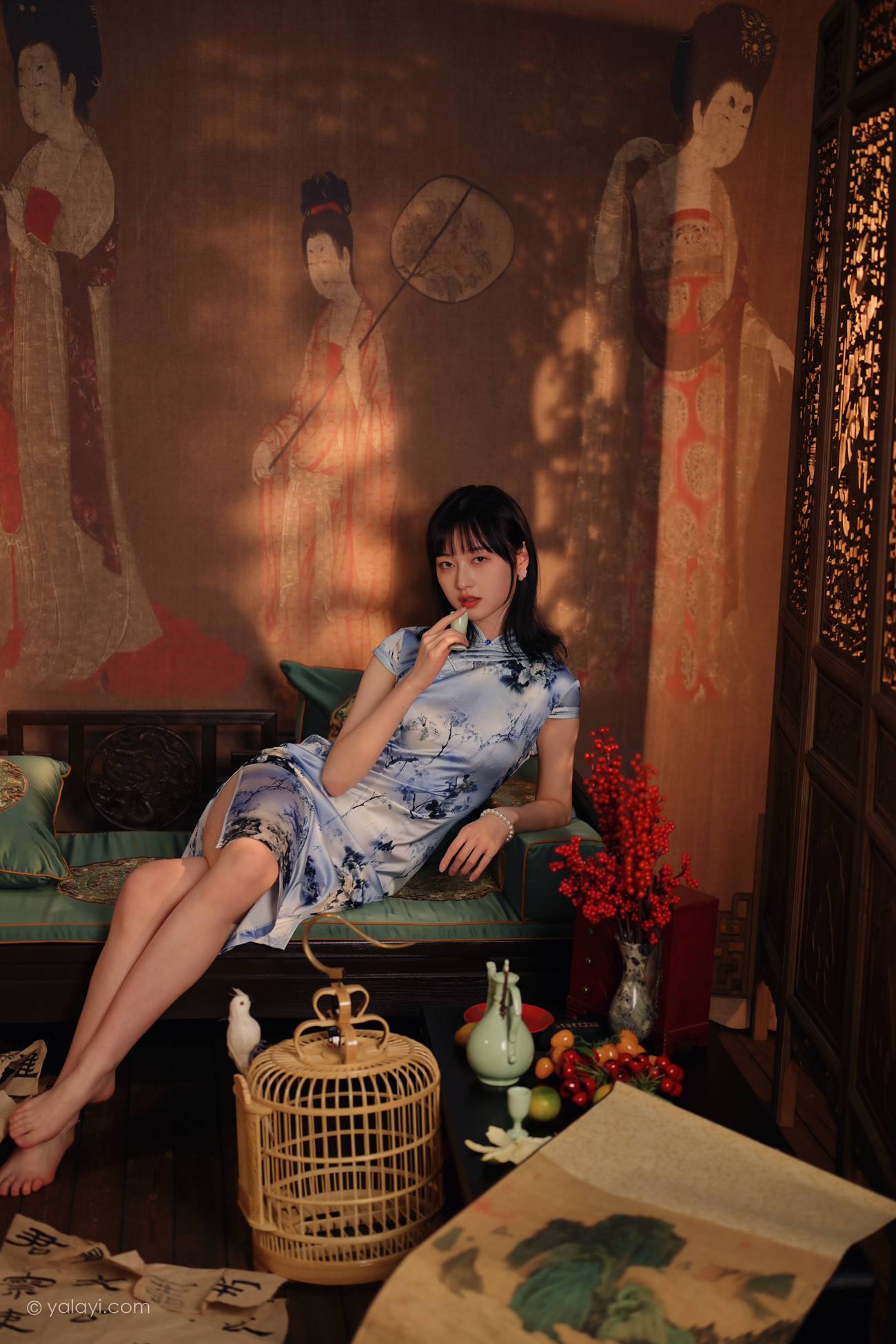 图片[24]-[YALAYI雅拉伊]2022.03.18 NO.911 绝代芳华 京京[39+1P] – 速更版-美库