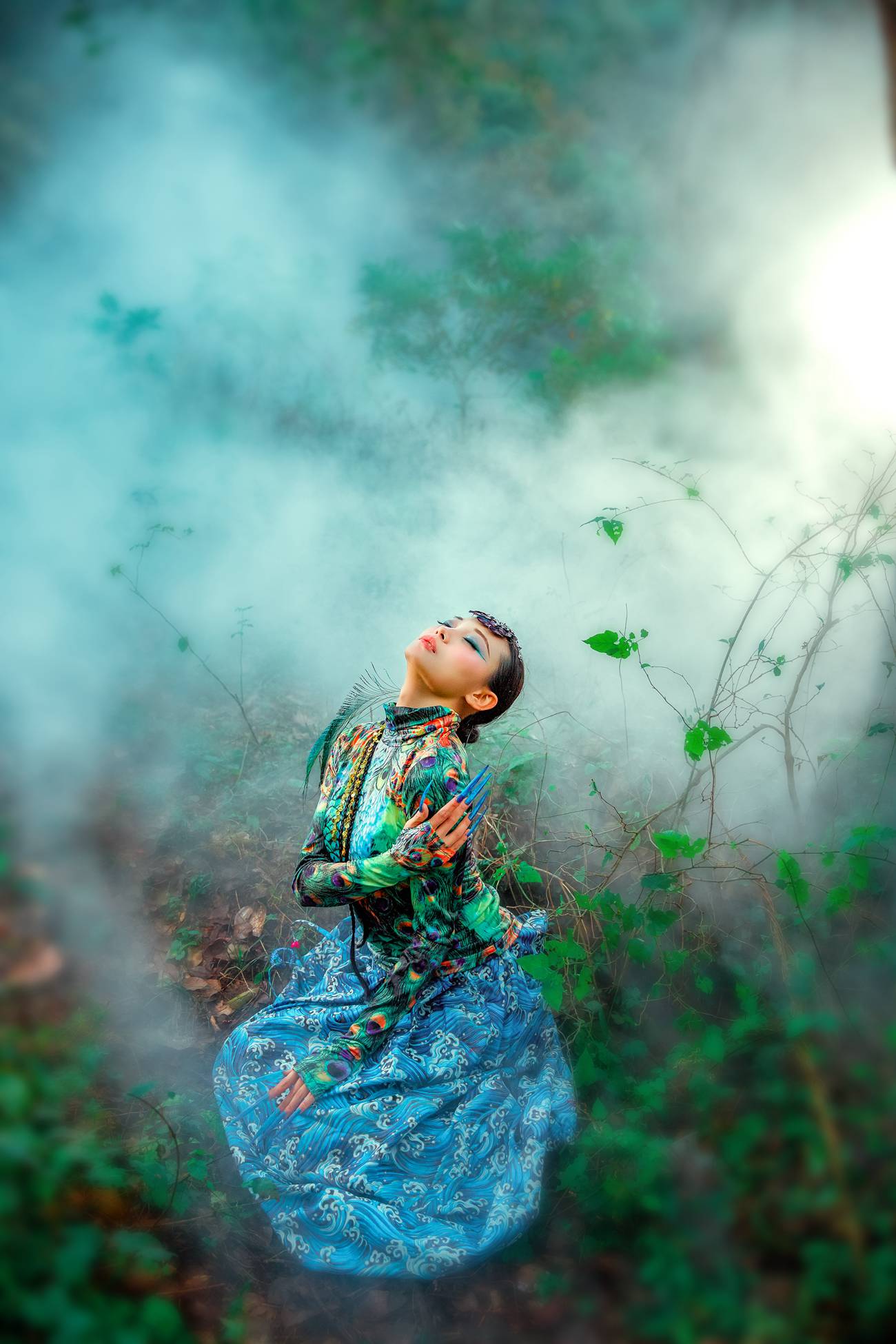 图片[6]-[YITUYU艺图语] 2021.08.18 孔雀林 青萧 [32P] – 速更版-美库