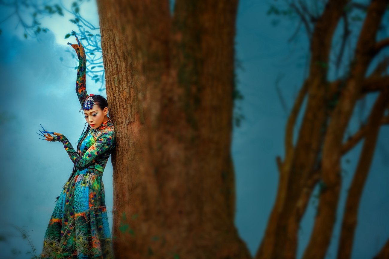 图片[9]-[YITUYU艺图语] 2021.08.18 孔雀林 青萧 [32P] – 速更版-美库