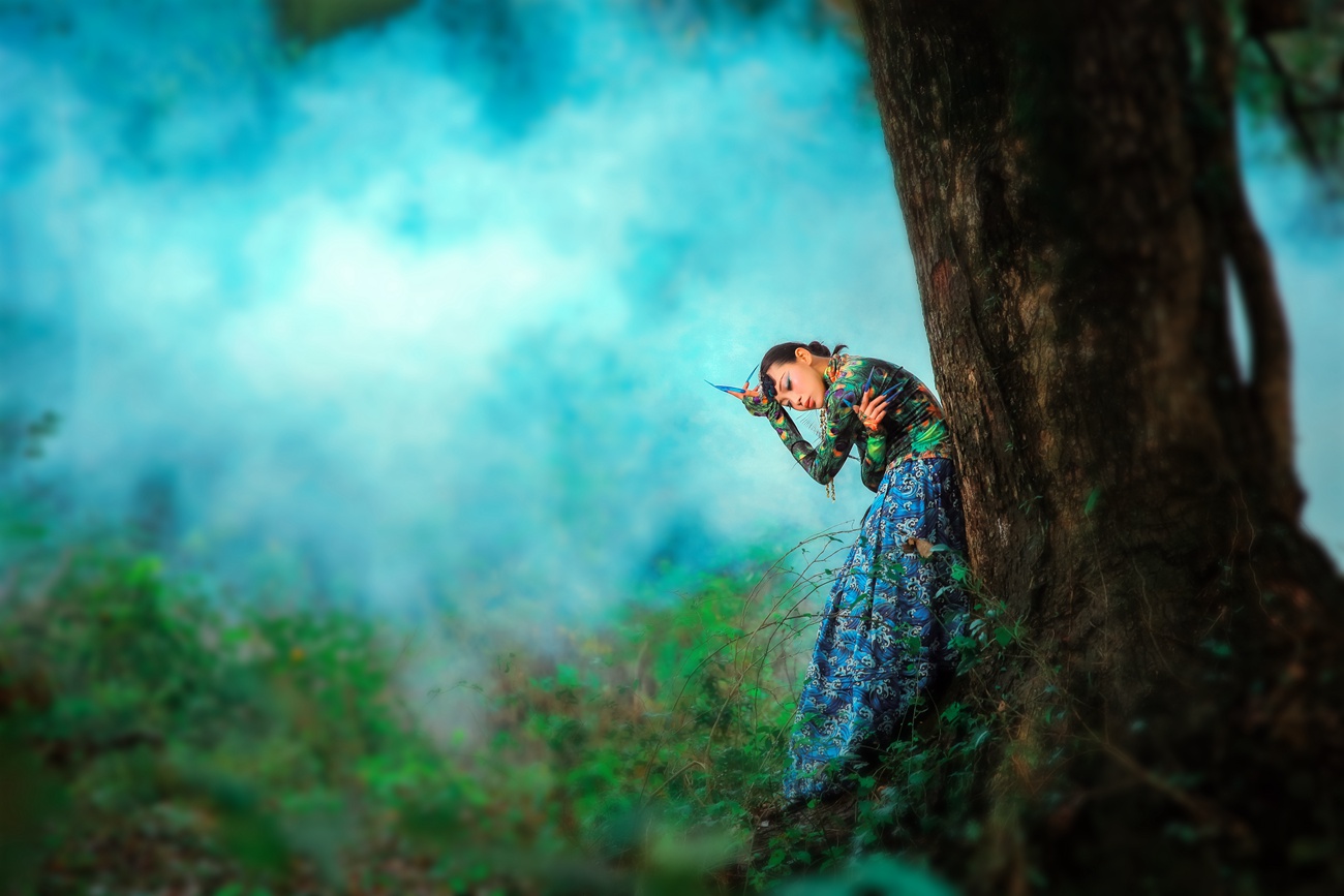 图片[13]-[YITUYU艺图语] 2021.08.18 孔雀林 青萧 [32P] – 速更版-美库