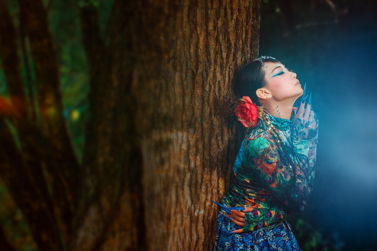 图片[14]-[YITUYU艺图语] 2021.08.18 孔雀林 青萧 [32P] – 速更版-美库