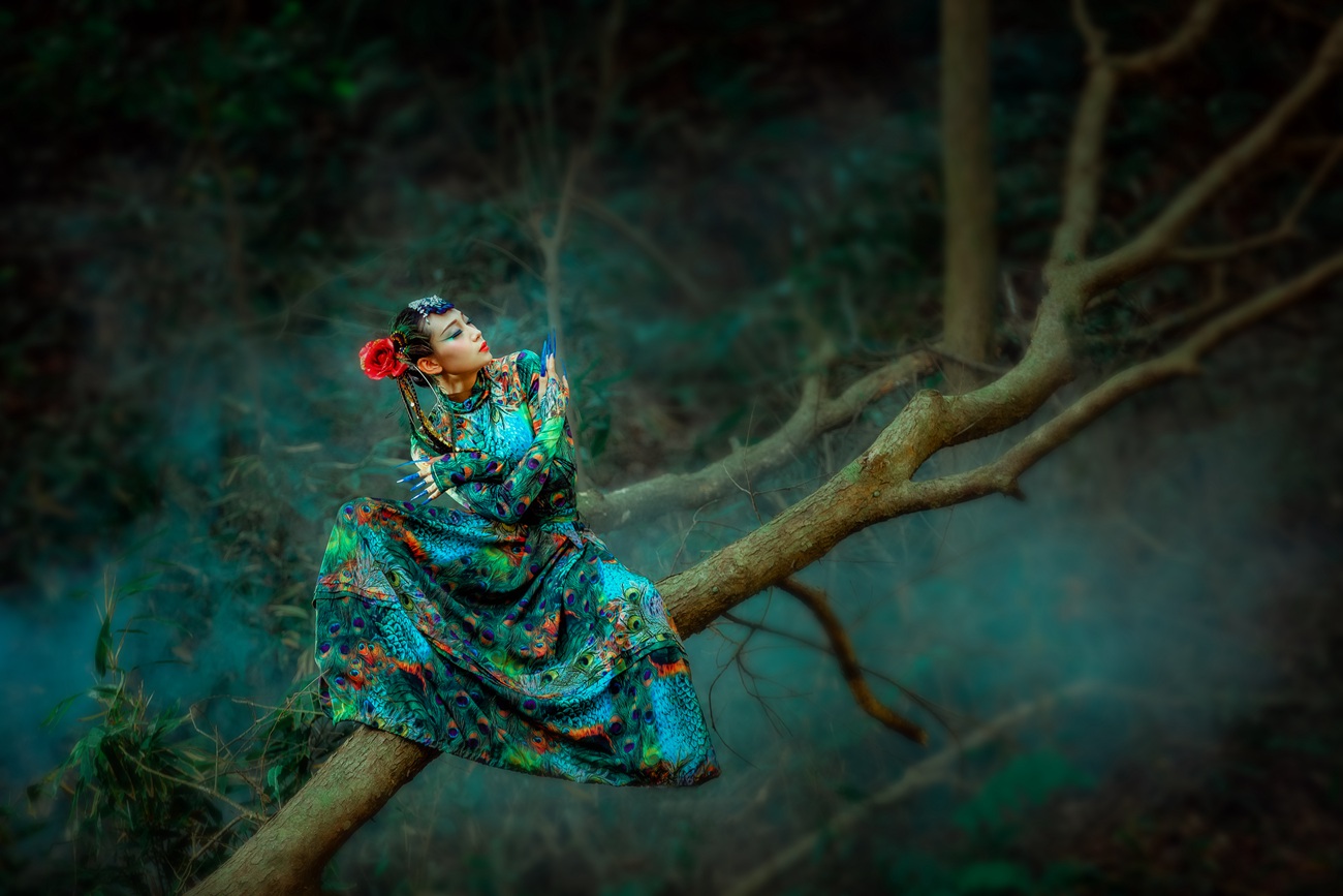 图片[22]-[YITUYU艺图语] 2021.08.18 孔雀林 青萧 [32P] – 速更版-美库