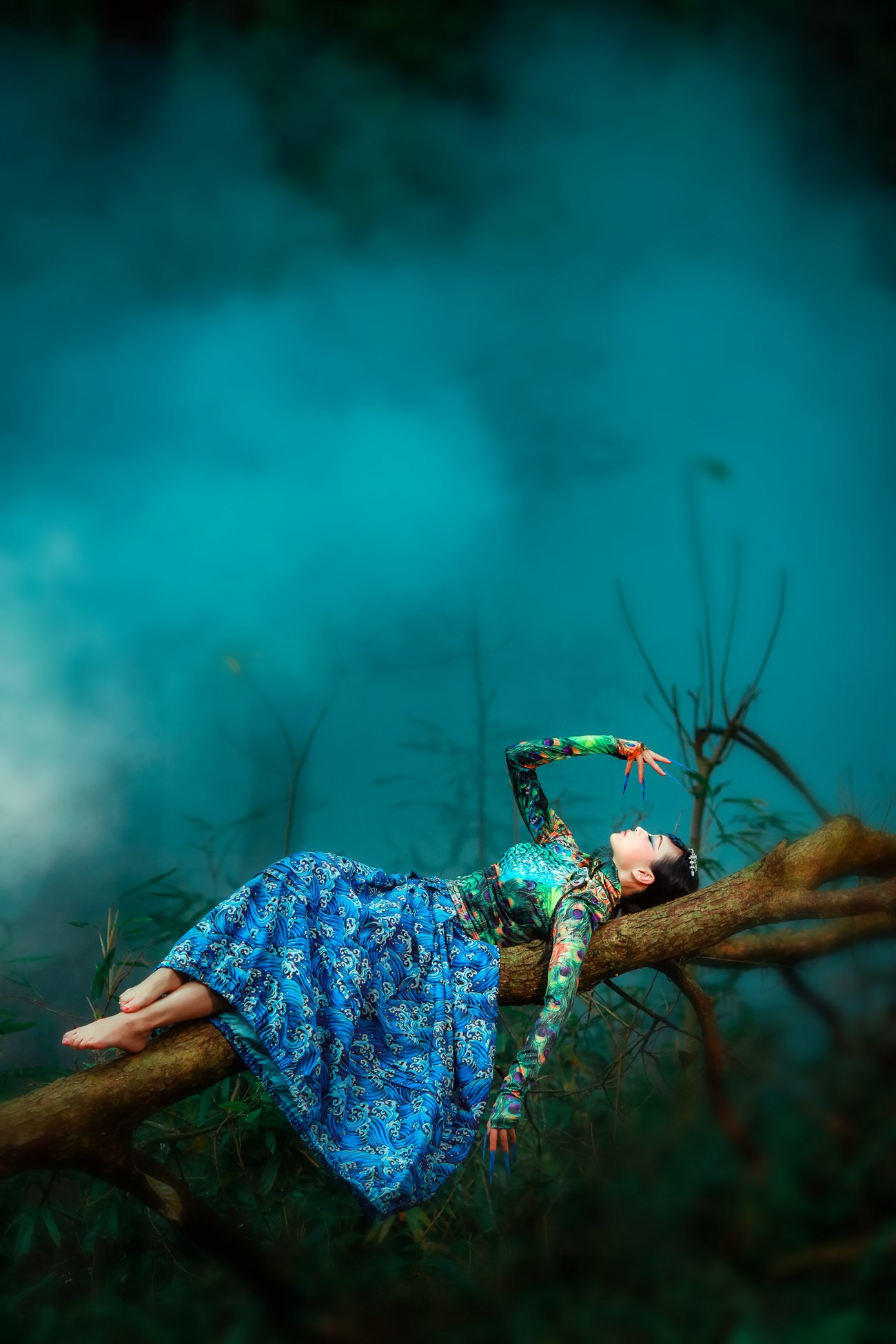 图片[23]-[YITUYU艺图语] 2021.08.18 孔雀林 青萧 [32P] – 速更版-美库