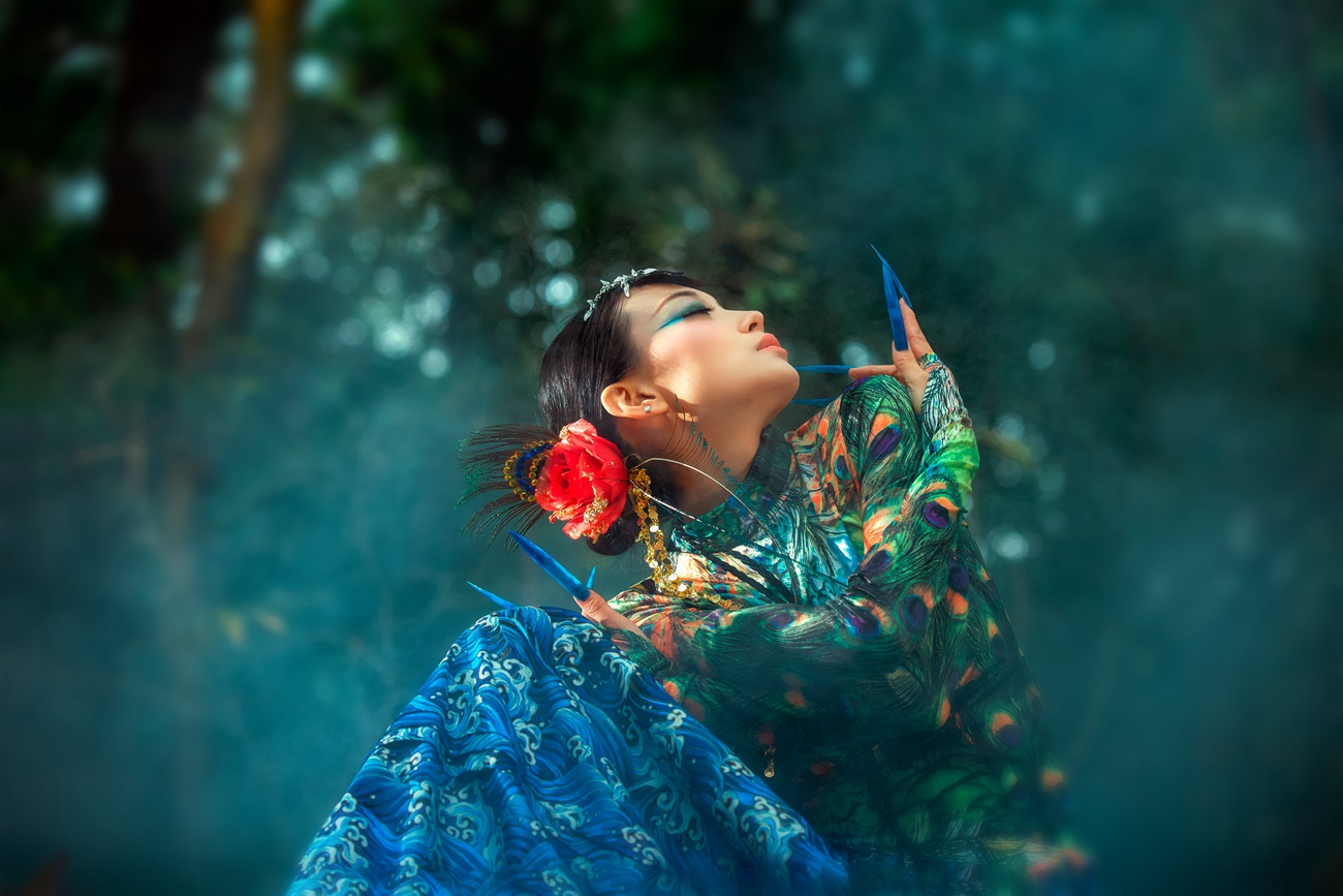 图片[24]-[YITUYU艺图语] 2021.08.18 孔雀林 青萧 [32P] – 速更版-美库