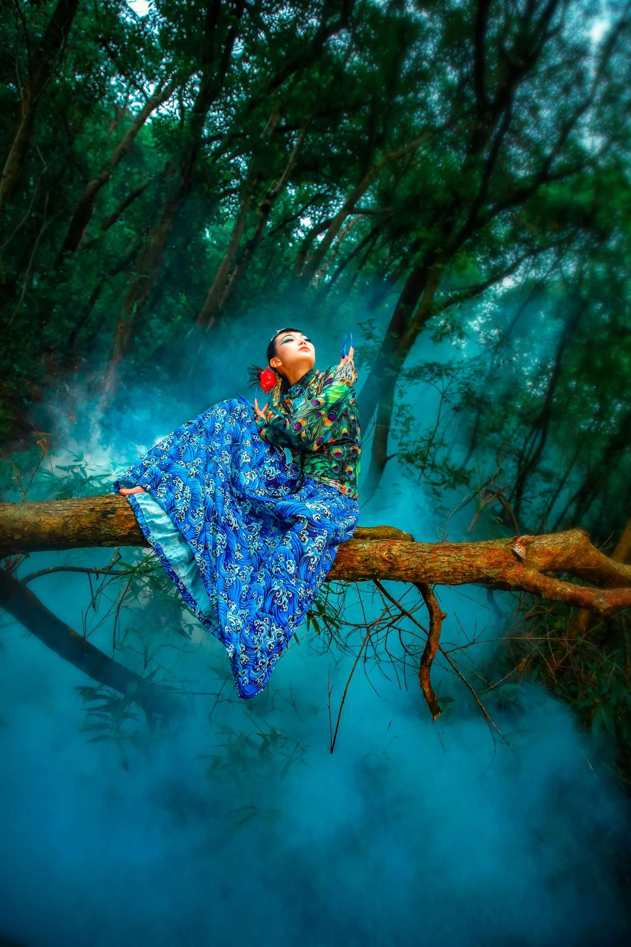 图片[25]-[YITUYU艺图语] 2021.08.18 孔雀林 青萧 [32P] – 速更版-美库