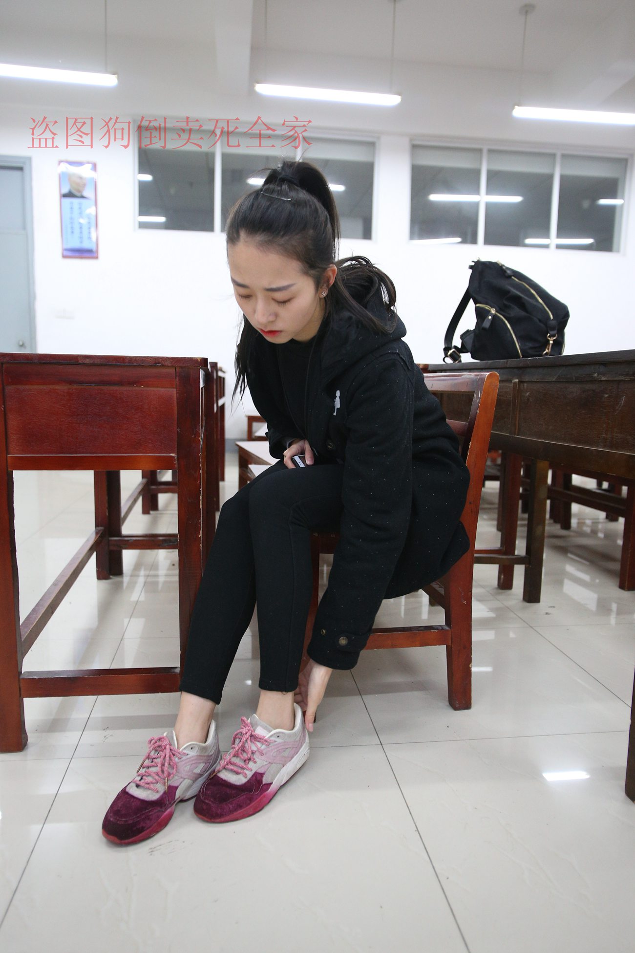 图片[20]-大西瓜爱牙膏-早期作品-Z4-3 短丝+裸足 (1) [136P] – 速更版-美库