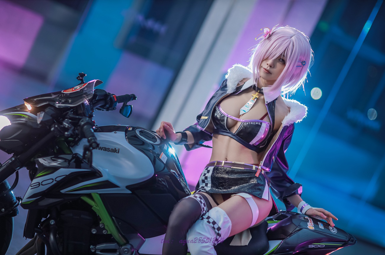 图片[18]-水淼aqua – 玛修-同人机车装[37P] – 速更版-美库