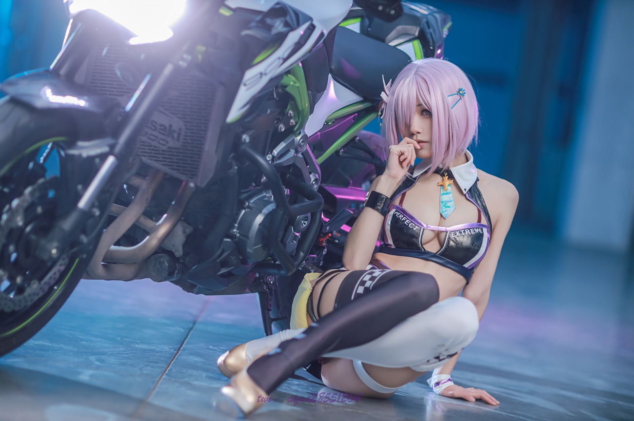 图片[27]-水淼aqua – 玛修-同人机车装[37P] – 速更版-美库