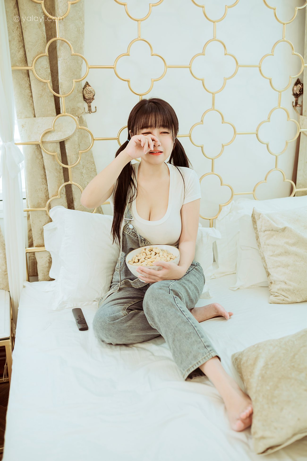 图片[10]-[YALAYI雅拉伊]2022.03.22 NO.912 开心宅家 虞艺[40+1P] – 速更版-美库