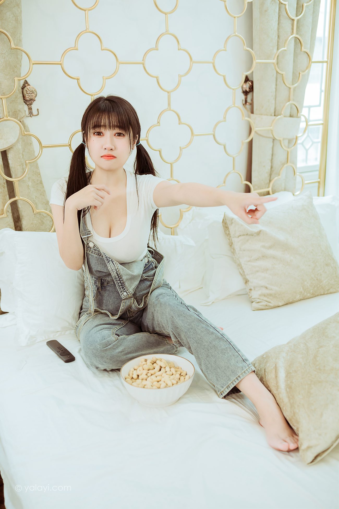 图片[12]-[YALAYI雅拉伊]2022.03.22 NO.912 开心宅家 虞艺[40+1P] – 速更版-美库