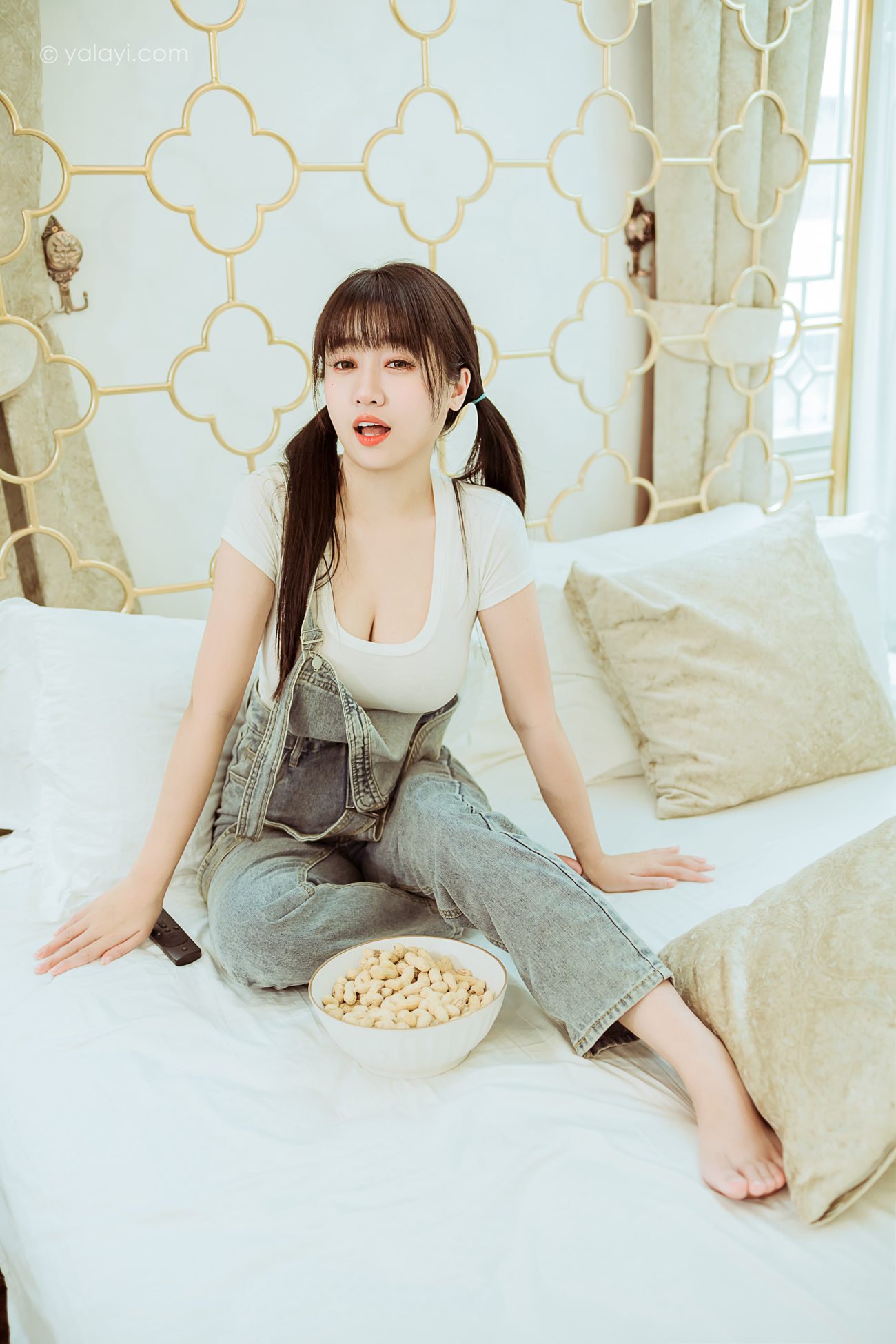 图片[13]-[YALAYI雅拉伊]2022.03.22 NO.912 开心宅家 虞艺[40+1P] – 速更版-美库