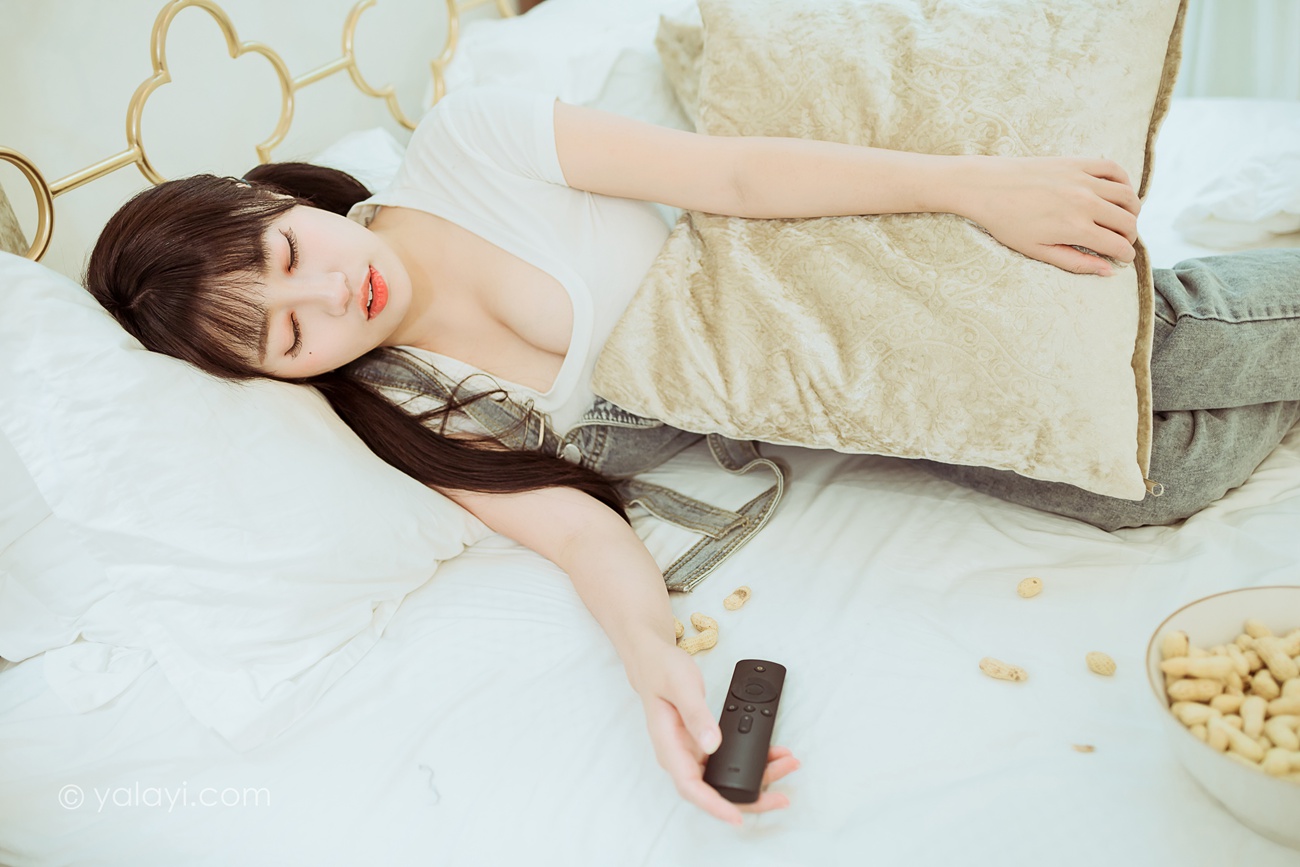 图片[15]-[YALAYI雅拉伊]2022.03.22 NO.912 开心宅家 虞艺[40+1P] – 速更版-美库