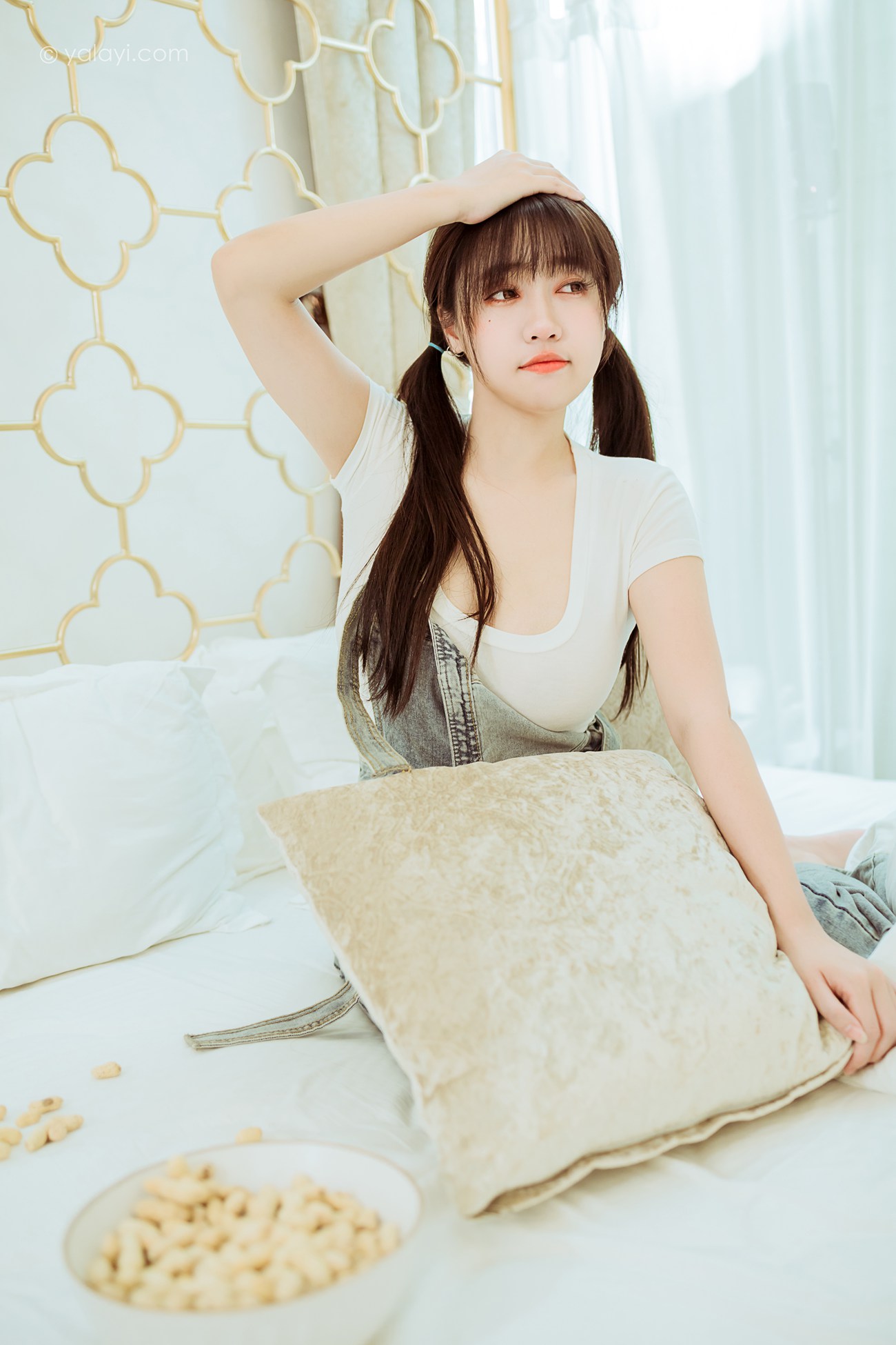 图片[16]-[YALAYI雅拉伊]2022.03.22 NO.912 开心宅家 虞艺[40+1P] – 速更版-美库