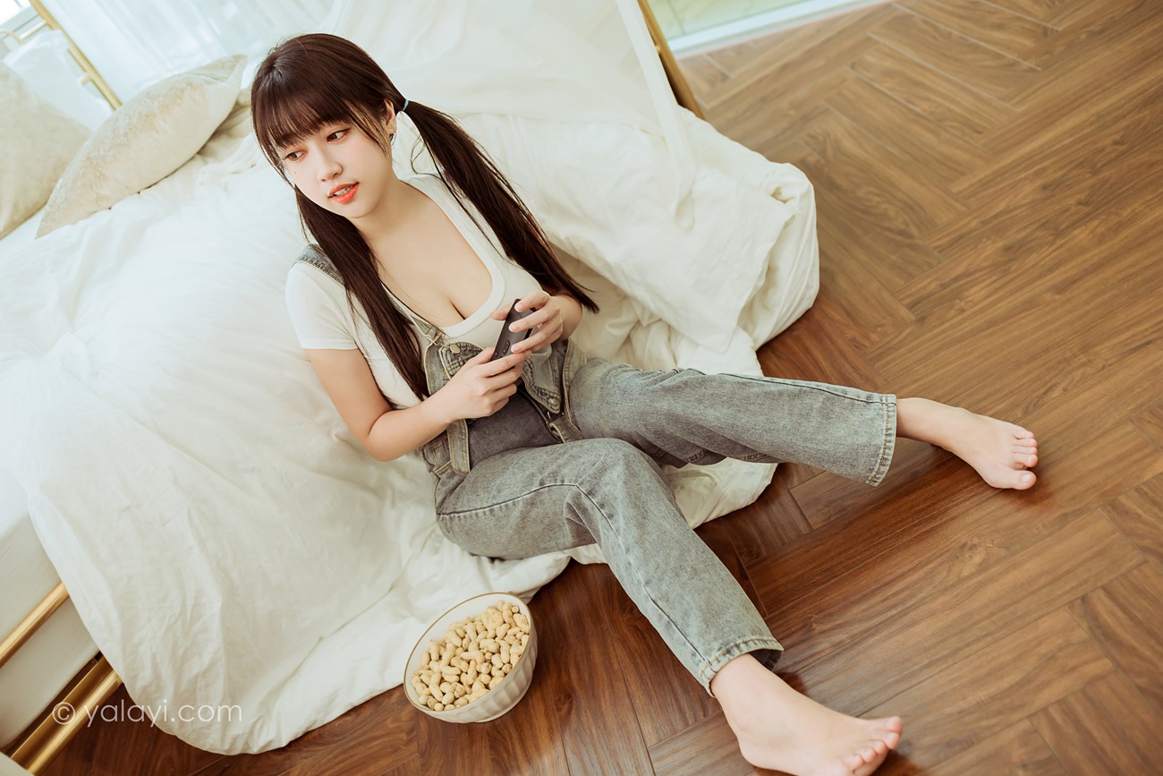 图片[25]-[YALAYI雅拉伊]2022.03.22 NO.912 开心宅家 虞艺[40+1P] – 速更版-美库