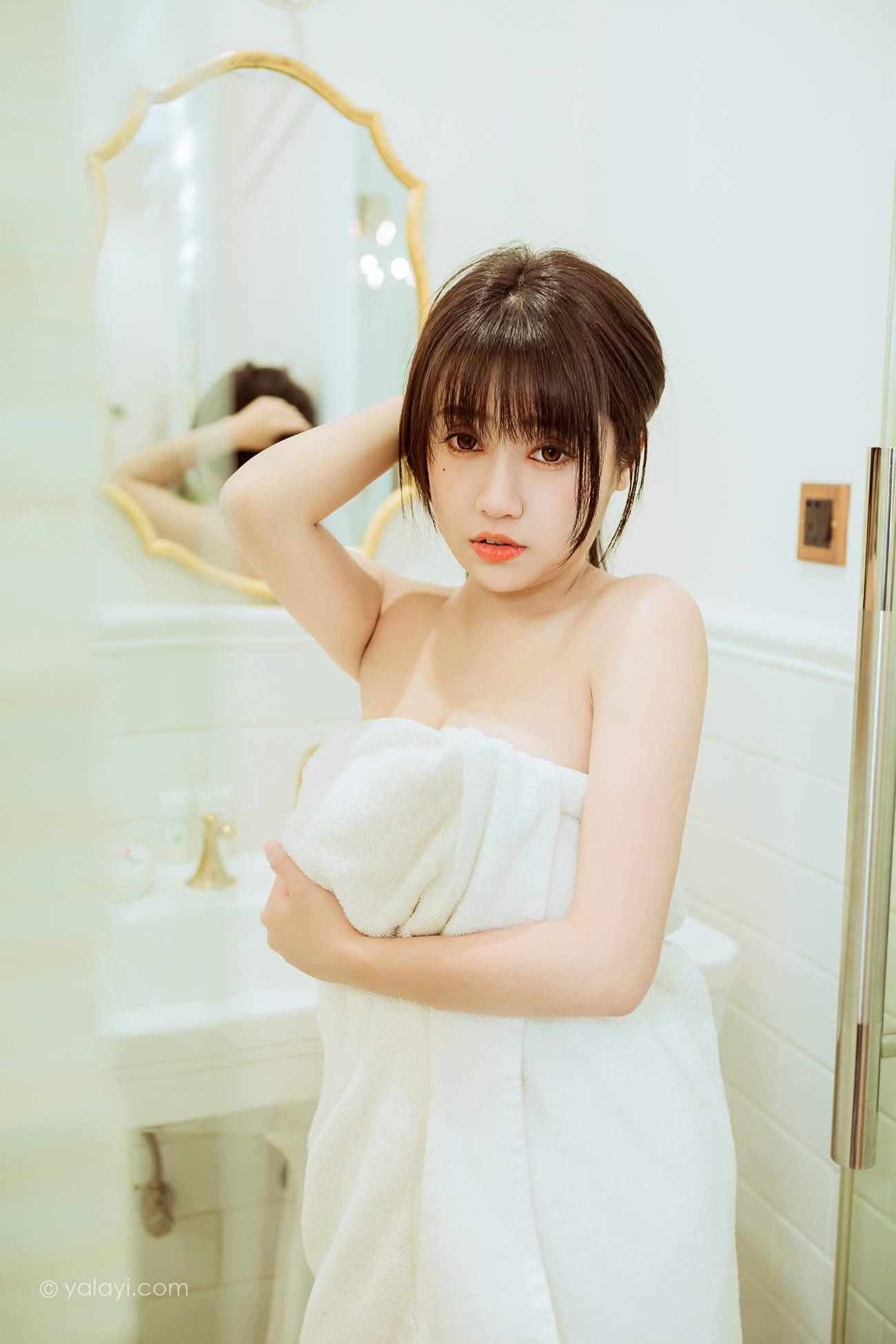 图片[32]-[YALAYI雅拉伊]2022.03.22 NO.912 开心宅家 虞艺[40+1P] – 速更版-美库