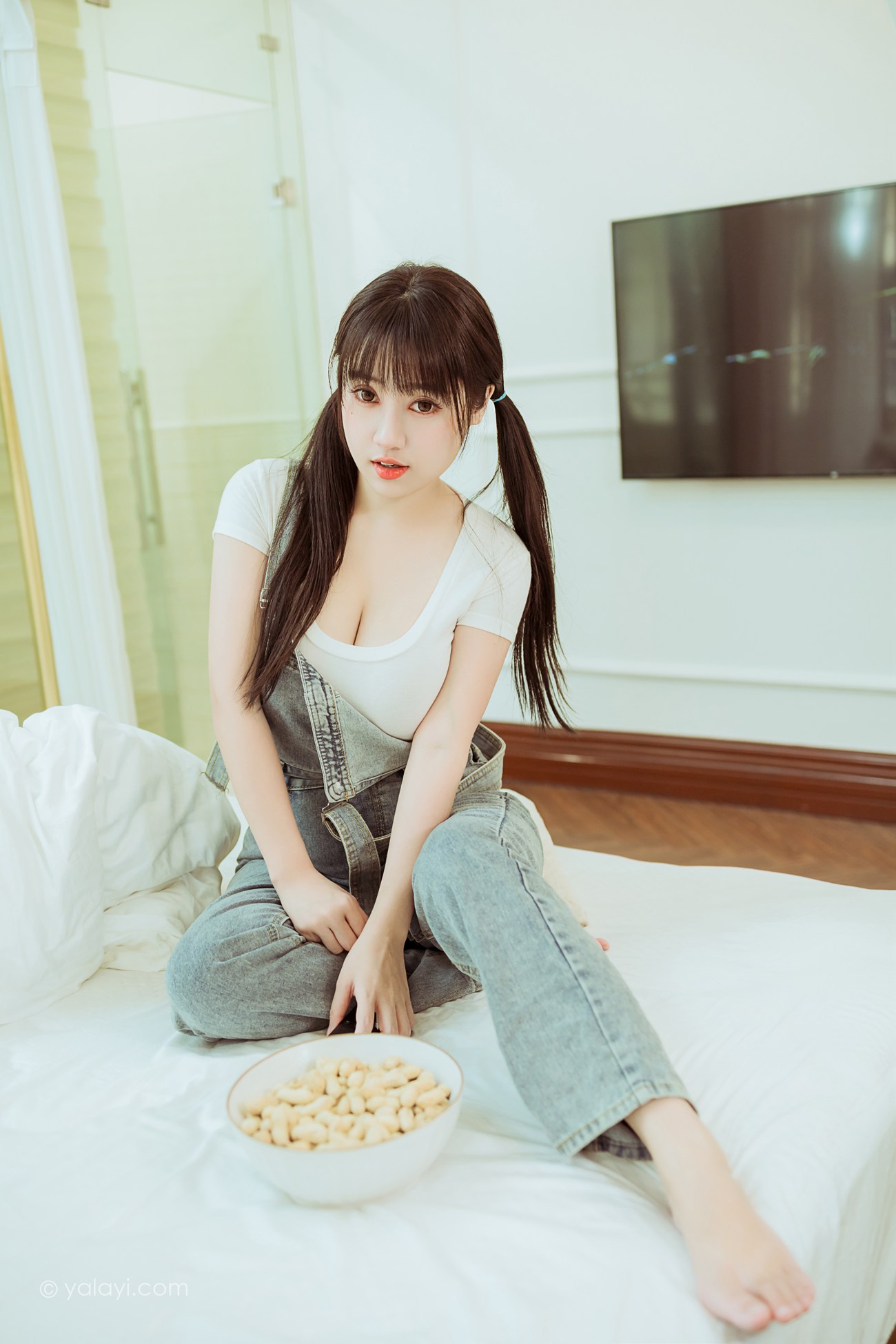 图片[42]-[YALAYI雅拉伊]2022.03.22 NO.912 开心宅家 虞艺[40+1P] – 速更版-美库