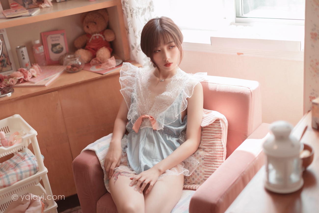 图片[46]-[YALAYI雅拉伊]2022.03.23 NO.913 佳人有约 佳佳[46+1P] – 速更版-美库