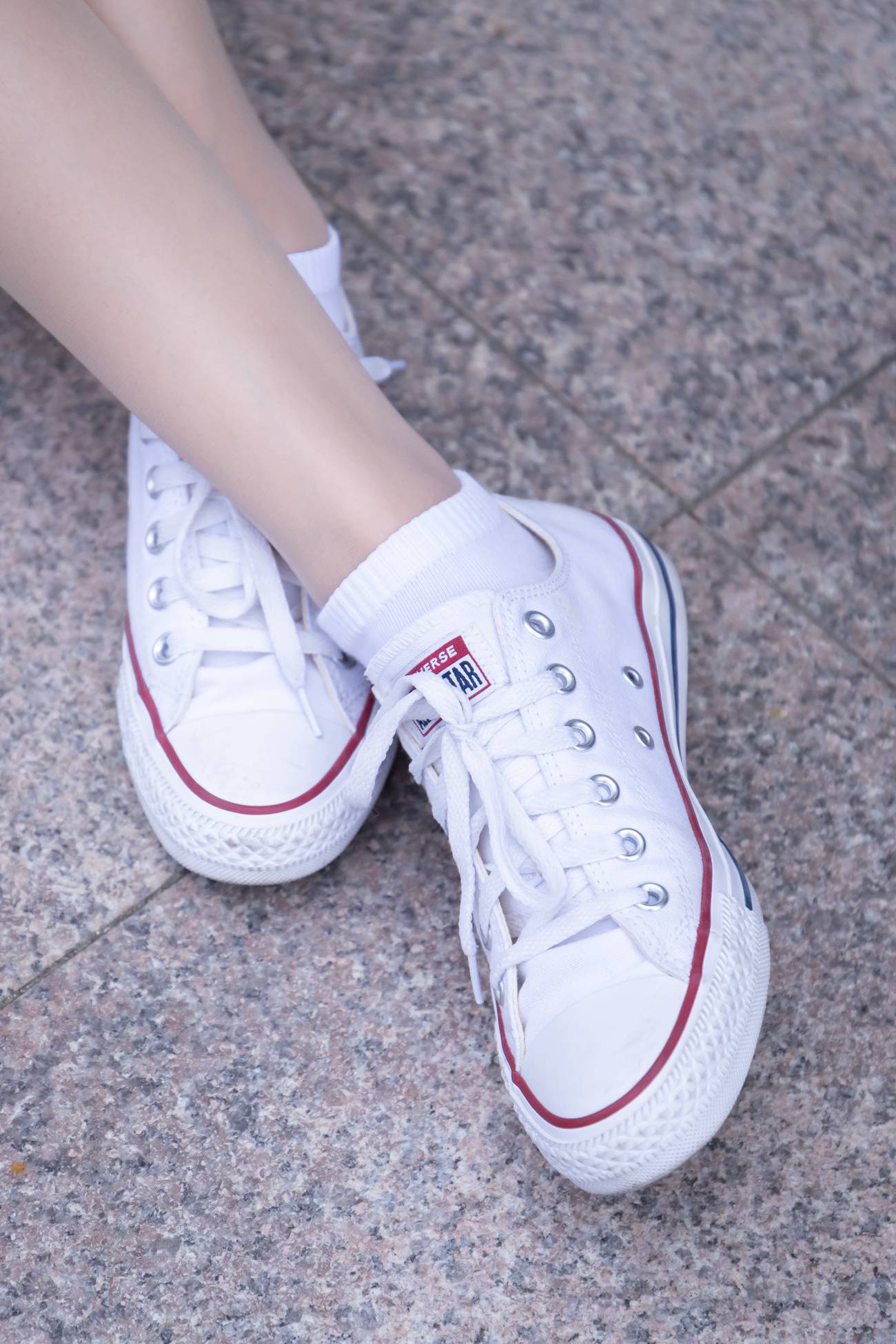 图片[21]-[BoBoSocks袜啵啵]NO.001 小甜豆-帆布鞋、白棉袜、肉丝[138P] – 速更版-美库