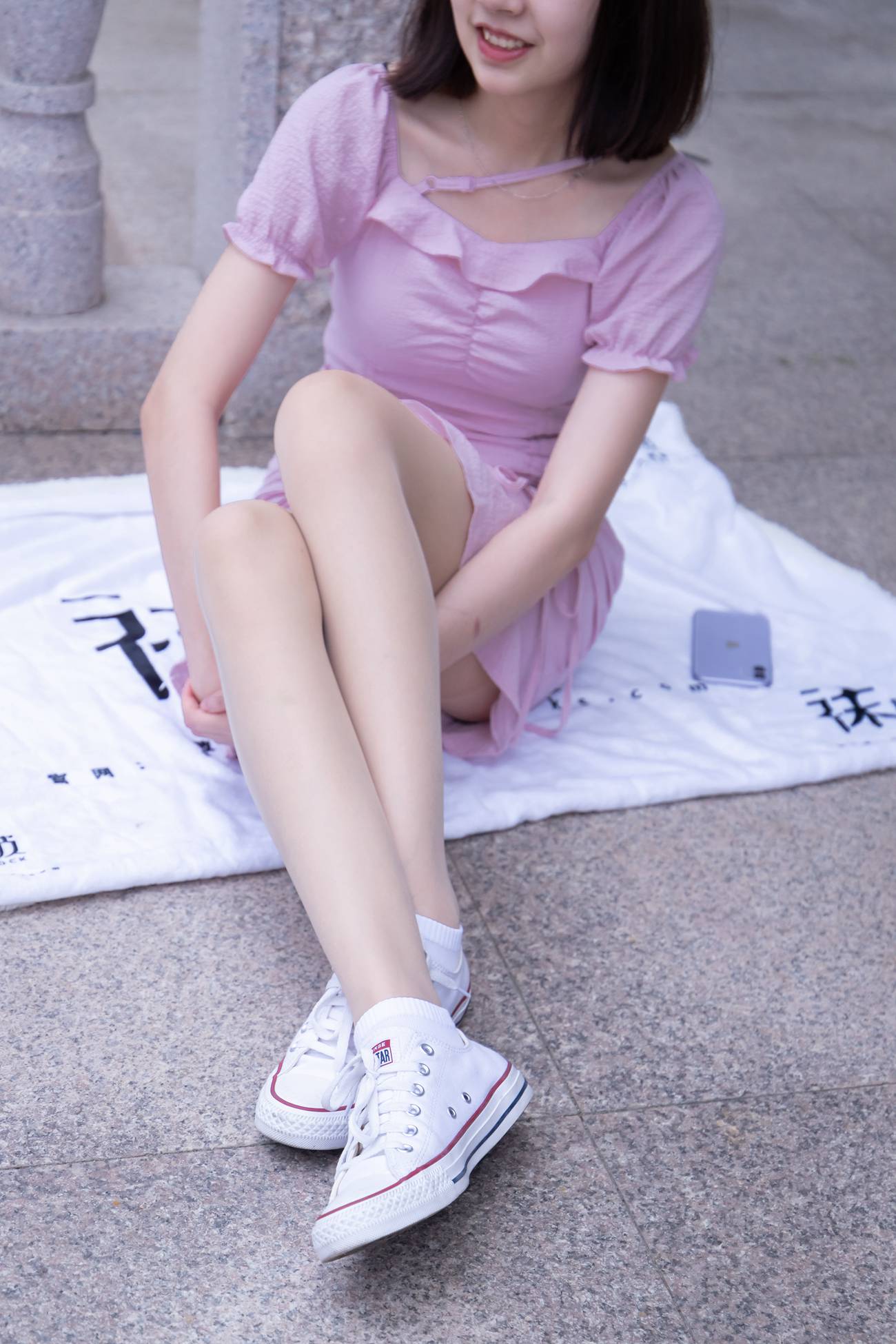 图片[22]-[BoBoSocks袜啵啵]NO.001 小甜豆-帆布鞋、白棉袜、肉丝[138P] – 速更版-美库