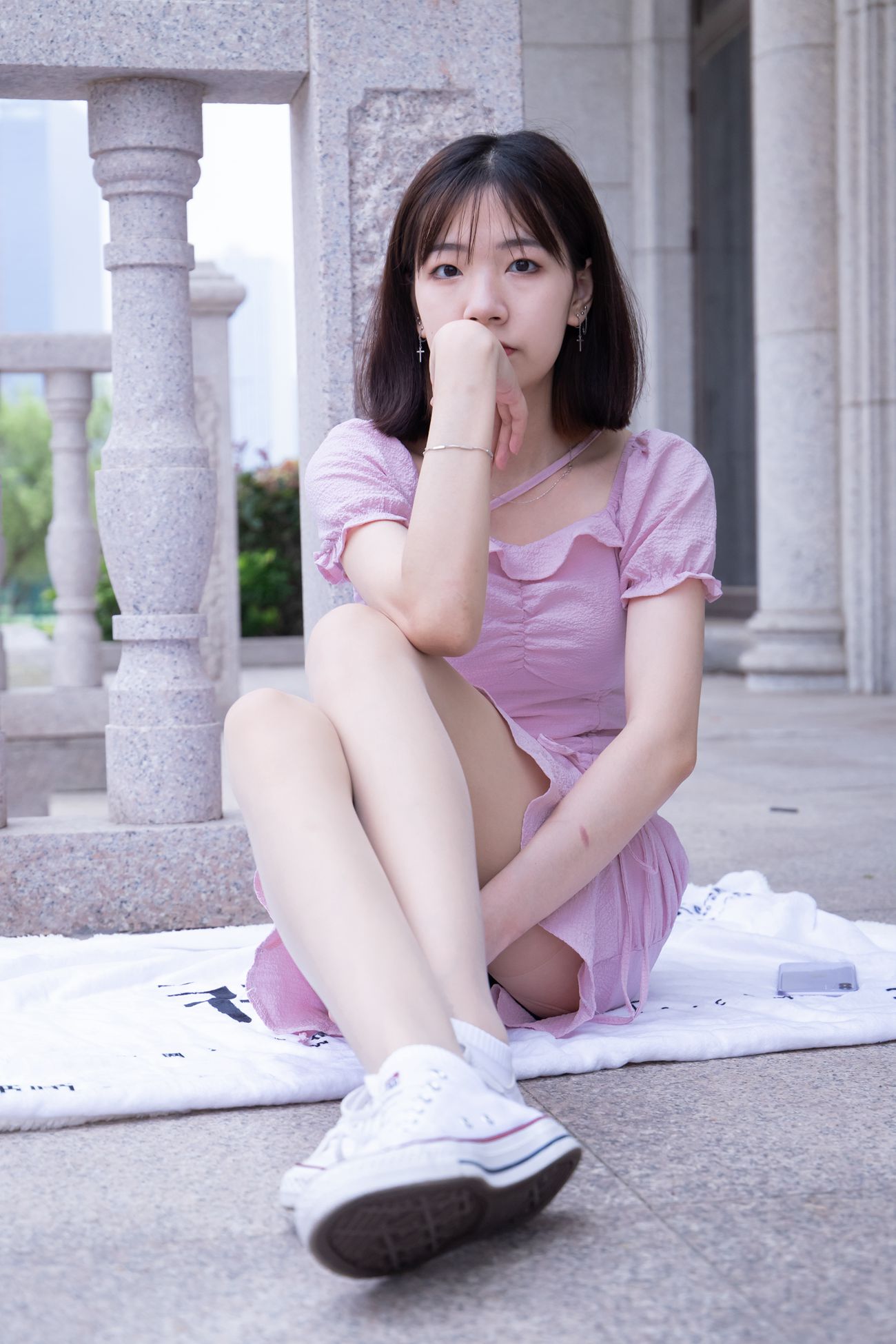 图片[26]-[BoBoSocks袜啵啵]NO.001 小甜豆-帆布鞋、白棉袜、肉丝[138P] – 速更版-美库